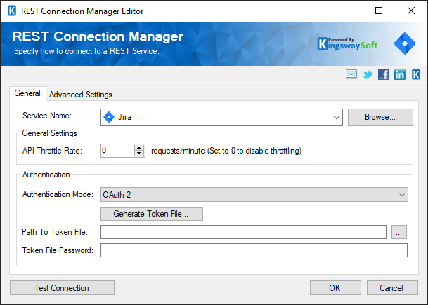 SSIS REST Jira Connection Manager